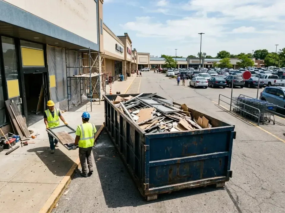 retail-store-renovation-debris-003 — frequently asked questions, Roll-off Dumpster Rentals in Westminster, MD